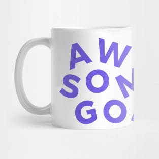 Awesome God Playful Design Mug